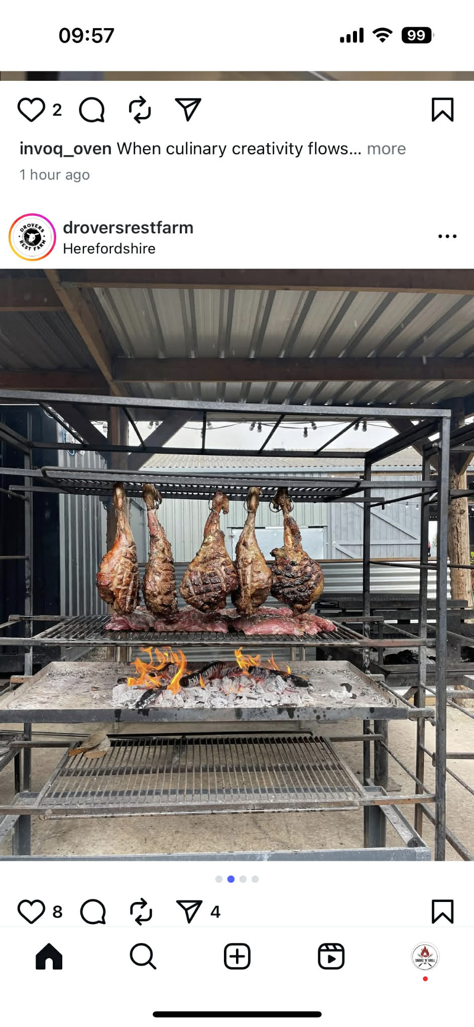 BBQ cooking classes and live-fire cooking demonstrations in Cornwall